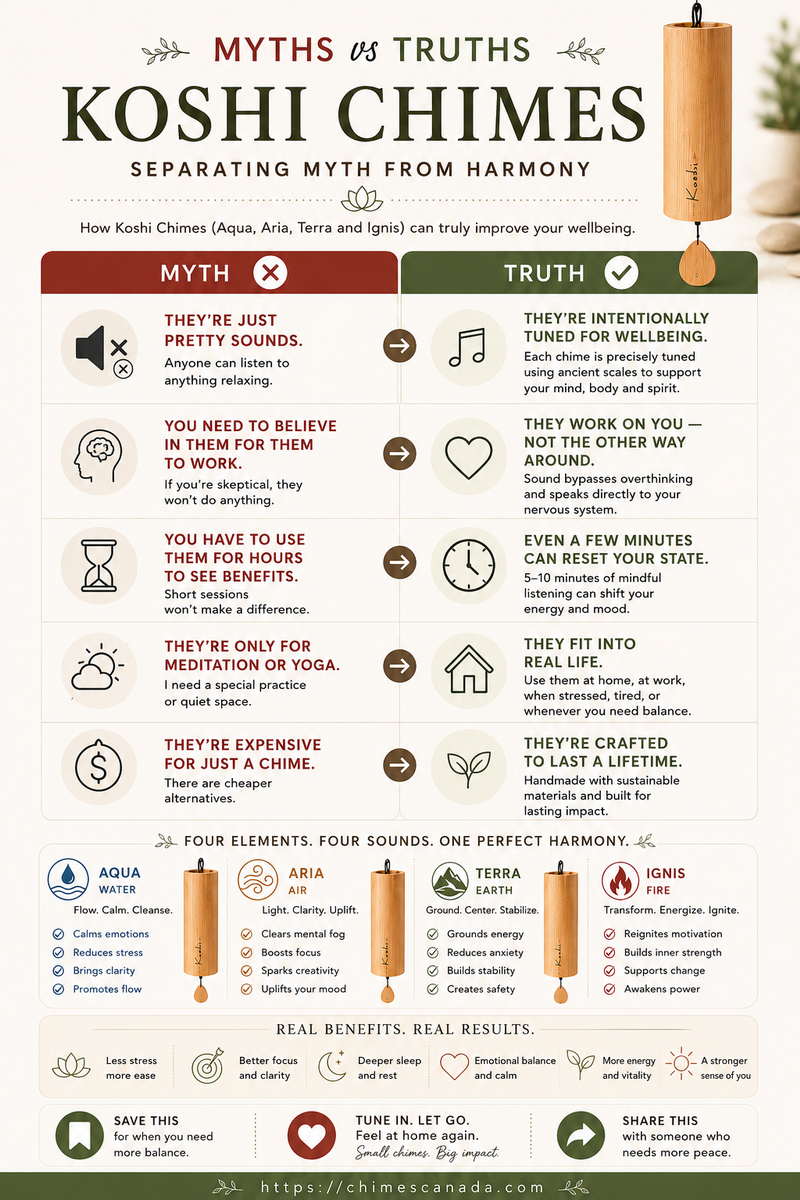 Chimes Canada Koshi Chimes Myths Vs Truths